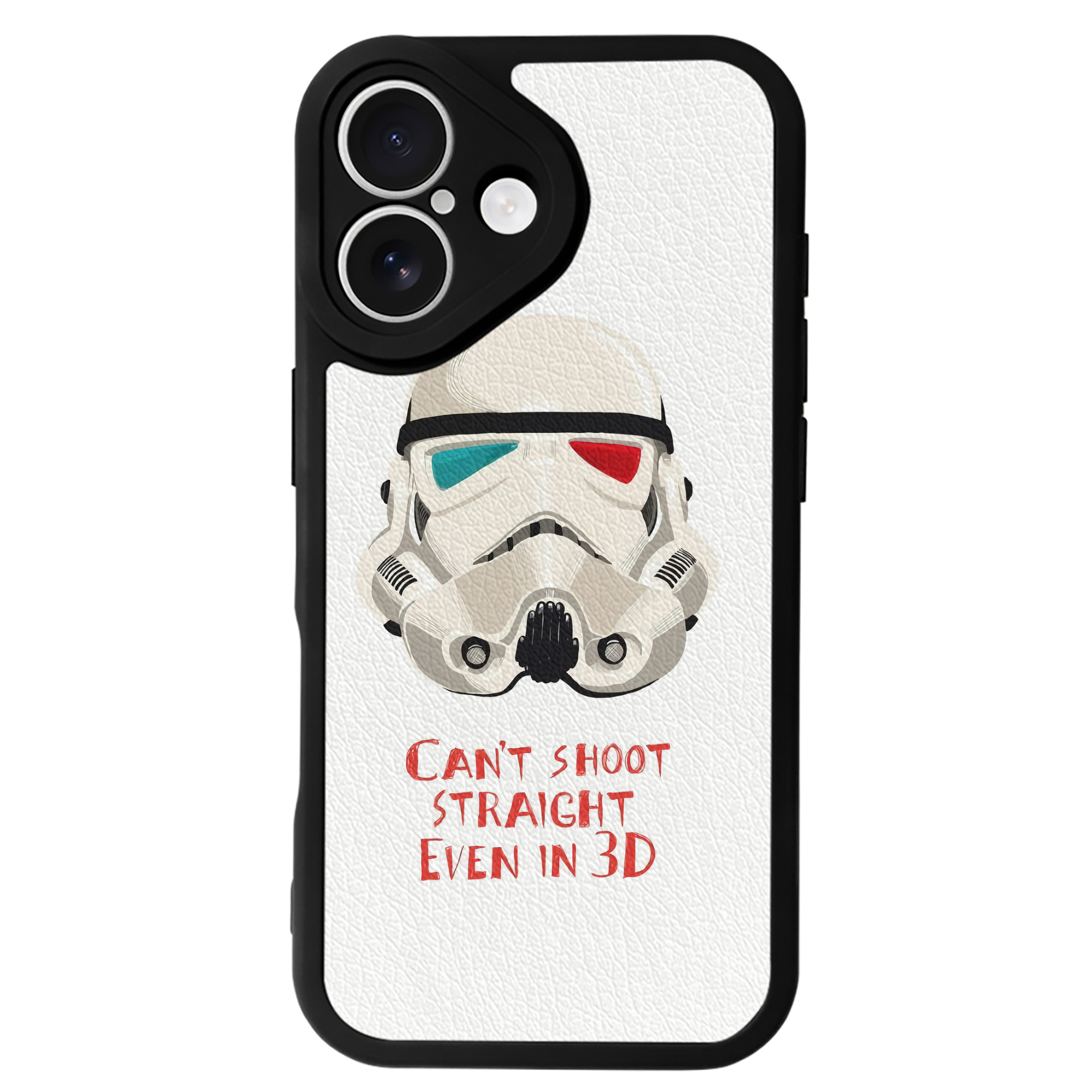 （画像用） スター・ウォーズ Star Wars 【iPhone 16シリーズ対応】シリコンスマホケース（レザー調） 材質：シリコン